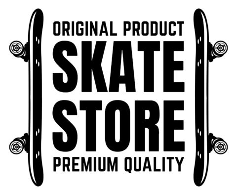 Skateboard Store Logo Design Template