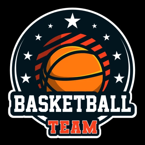 Basketball Team Logo Design Template