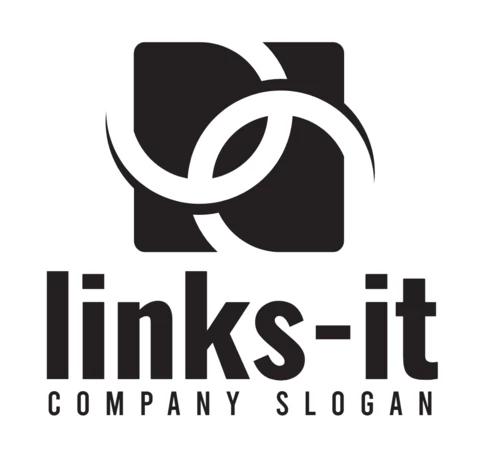 Links it logo design template