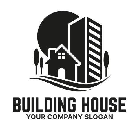 Modèle de logo pour une société immobilière