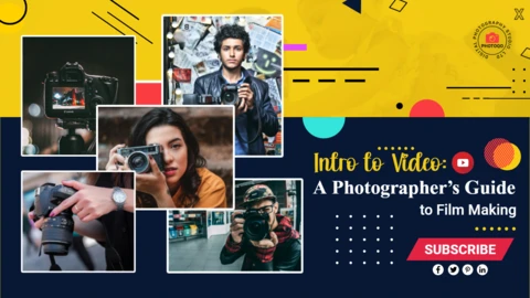 Geometric Photography YouTube Channel Thumbnail Post Template