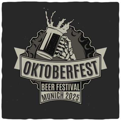 Oktoberfest Beer Festival Vintage T-shirt Design