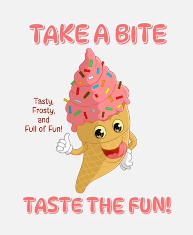 Fun Ice Cream Design Template for Tasty Treats