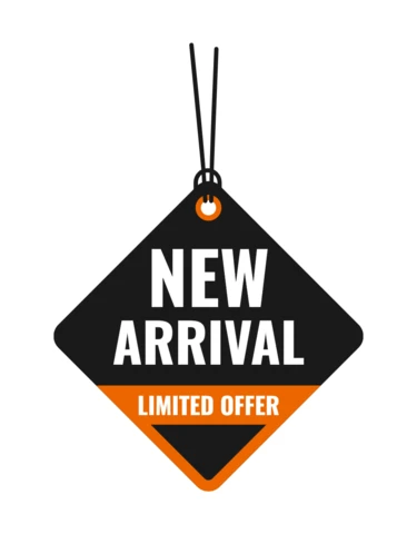Nieuwkomer label verkoop banner ontwerpsjabloon