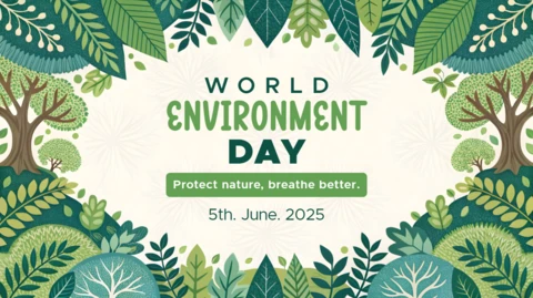 Forest-Inspired Design for World Environment Day Celebration Template