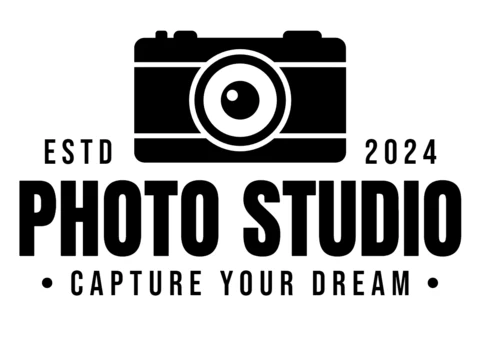 Photo Studio Logo Design Template