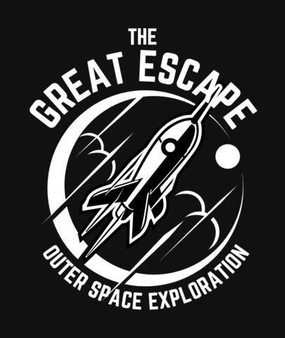 The Great Escape T-Shirt Design Template