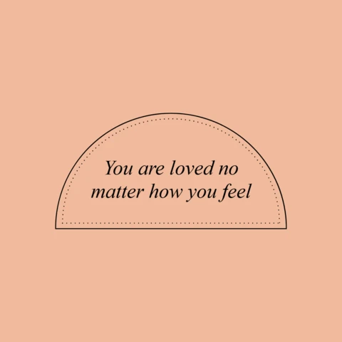 Minimalist Love Quote Instagram Post Design Template