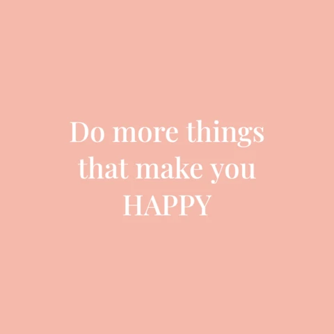 Cute Happiness Motivational Quote Instagram Post Design Template
