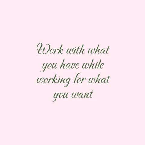 Work and Growth Quote Instagram Post Design Template