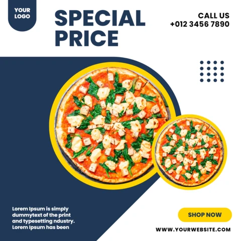 Geometric Modern Advertisement Instagram Story Post Design Template