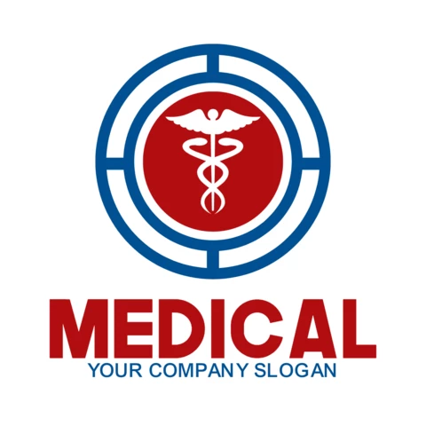 Medical Health Care Logo Design Template