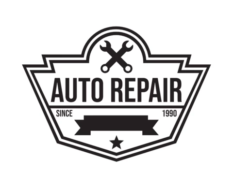 Auto Repair Service Logo Design Template