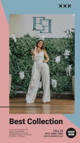 Beste Sammlung Verkauf Instagram Story Post Design Vorlage