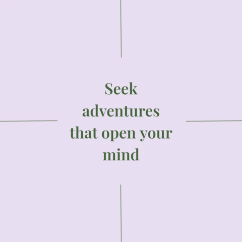 Adventure Mindset Quote Instagram Post Design Template