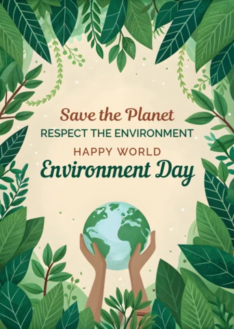 Eco-Friendly Design Template for World Environment Day Celebration