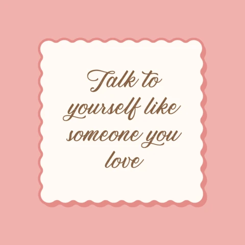 Self-Love Talk Instagram Post Design Template