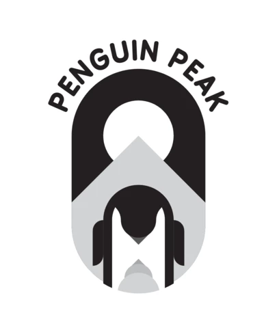Modèle de logo pour le pic du pingouin