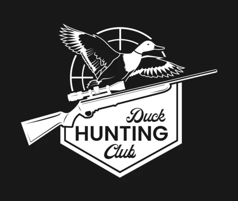 Duck Hunting Club Logo Design Template