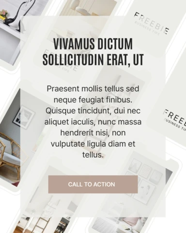 Modello di design per post instagram di promozione aziendale minimalista