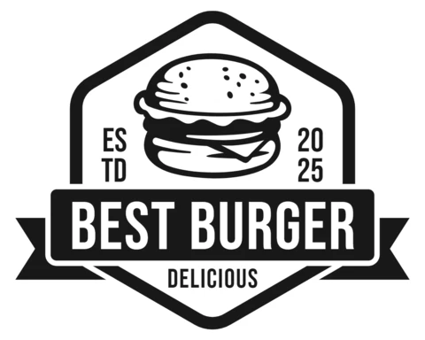 Delicious Burger Logo Design Template