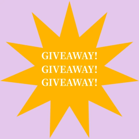 Bold Starburst Giveaway Instagram Post Design Template