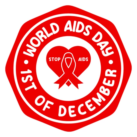 World AIDS Day Logo Design Template