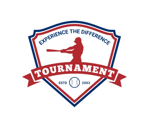 Baseball Tournament Championship Sports Logo Design Template