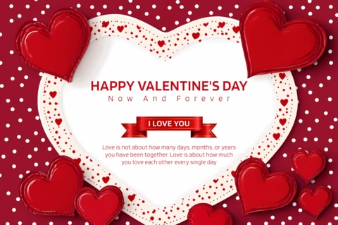 Valentine's Day Love Design Template for Romantic Celebrations