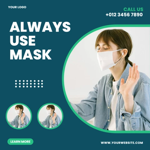 Health Awareness Medical Social Media Post Design Template
