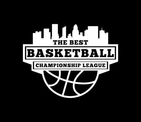 Basketball Tournament Championship Sports Logo Design Template