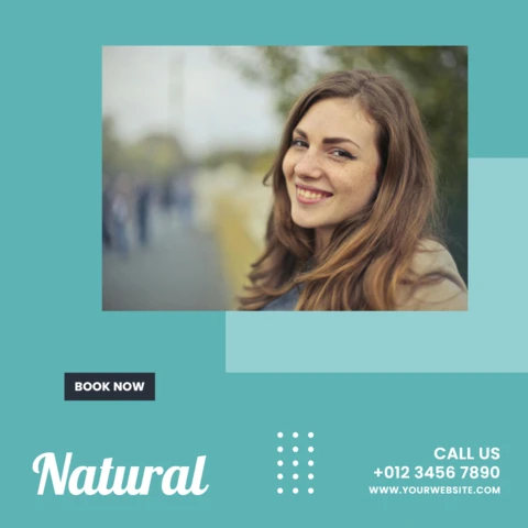 Amazing Beauty and Spa Advertising Social Media Post Design Template