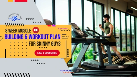 Fitness Gym Channel YouTube Thumbnail Post Design Template