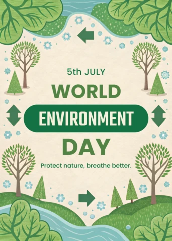 Eco-Friendly Design Template for World Environment Day Celebration