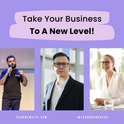 Business Growth Insights Instagram Post Design Template