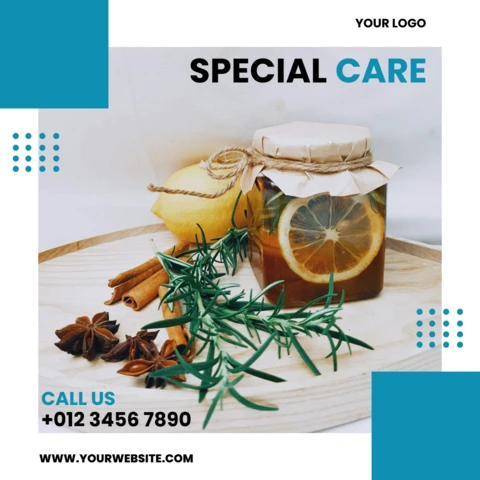 Medical Health Care Instagram Post Design Template