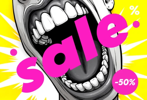 Bold Sale Announcement Design Template for Eye-Catching Promotions