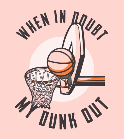 Basketball Vintage T-shirt Design Template