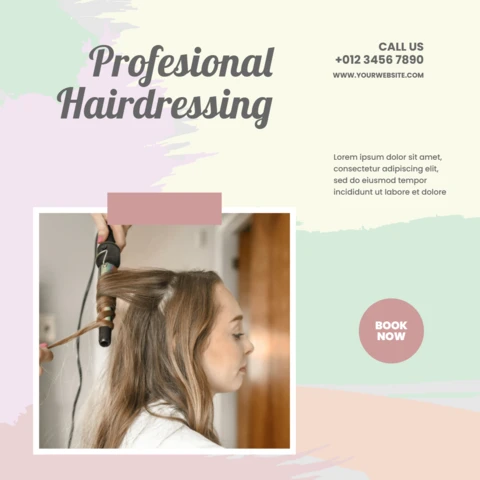 Pastel Cuddly Promotional Instagram Post Design Template
