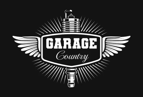 Spark Plug With Wings T-Shirt Design Template