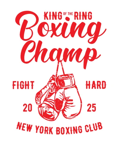 Boxing Club T-Shirt Design Template