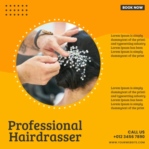 Amazing Beauty and Spa Advertising Social Media Post Design Template