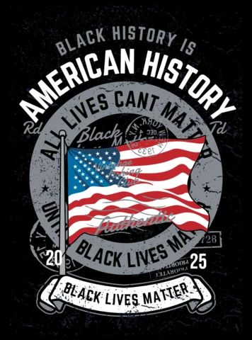 American Flag Vintage T-shirt Design Template