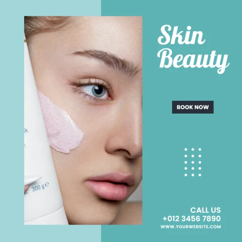 Amazing Beauty and Spa Advertising Social Media Post Design Template