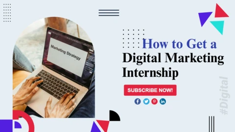 Marketing digital canal youtube thumbnail post design template