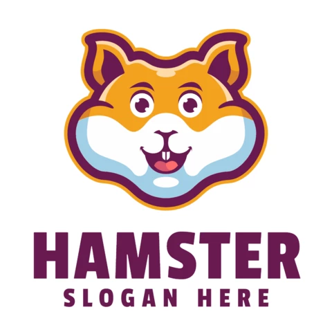 Hamster Logo Design Template