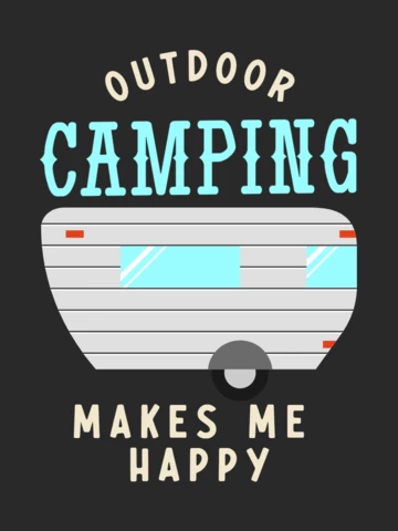 Summer Family Reunion RV T-shirt Template Design