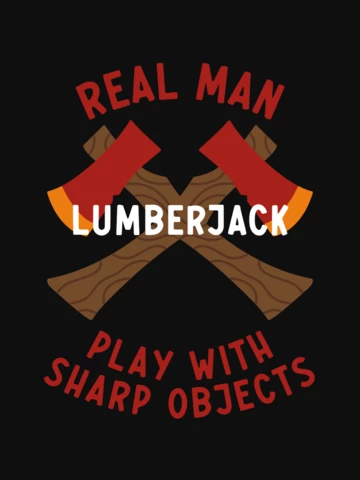 Modèle de t-shirt "Lumberjack" (bûcheron)