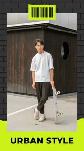 Modern Street Urban Style Instagram Story Design Template