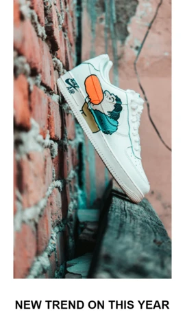 New Trend Sneakers Instagram Story Post Design Template